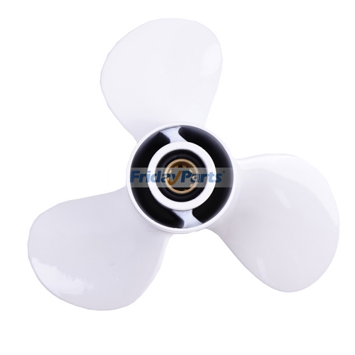 Propeller 9 7/8 X 9 – Aluminium, 10 Tanden – Geschikt Voor Yamaha Buitenboordmotor 25-30 Pk – OEM-nr. 664-45941-01-EL – Rechtsdraaiend