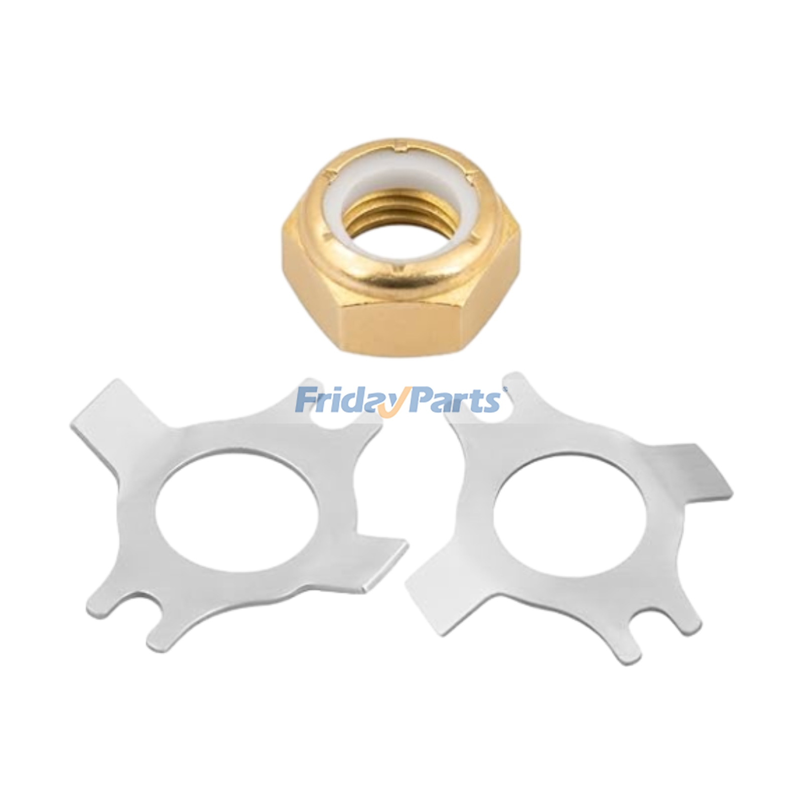 Propeller Prop Nut Kit 11-69578Q1 18-3702 for Mercury 25HP 30HP 40HP 45HP 50HP 55HP 60HP Outboard Motor