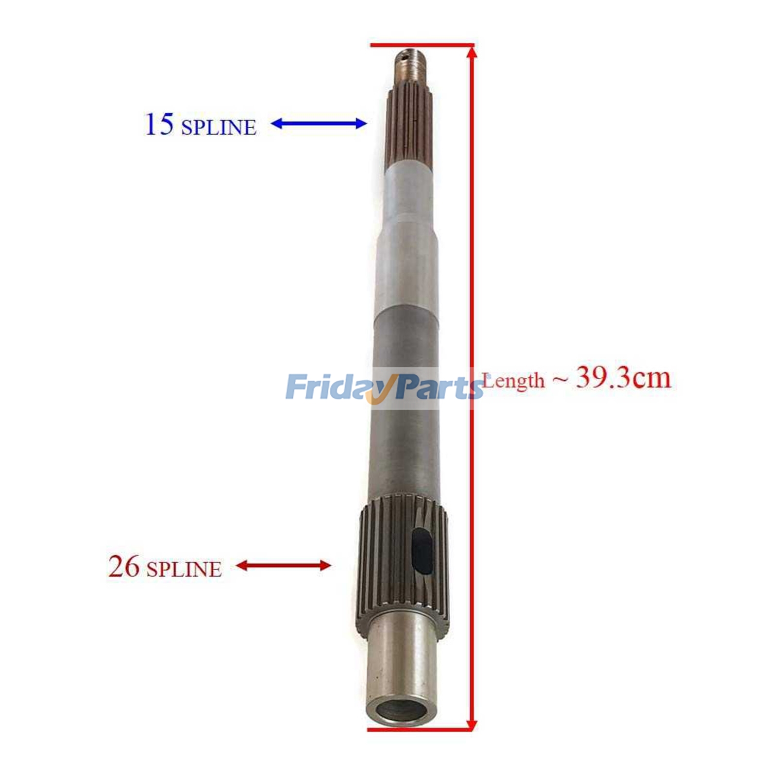 Eje de hélice 6E5-45611-01 para motor fueraborda Yamaha de 2 tiempos de 115HP, 130HP, 150HP y 200HP. 