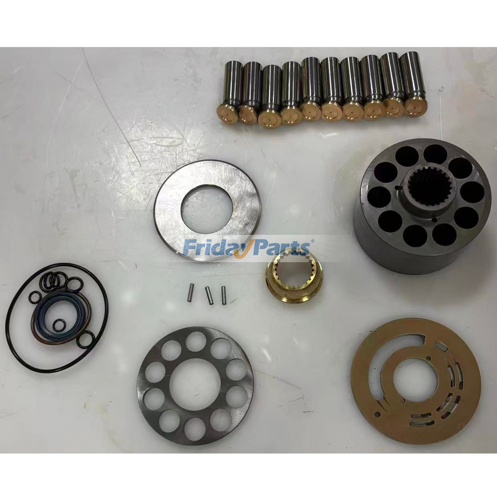 Kit de reconstrucción de bomba hidráulica PSVD2-18 para excavadora New Holland EC35 Terex HR16 para Excavadora
