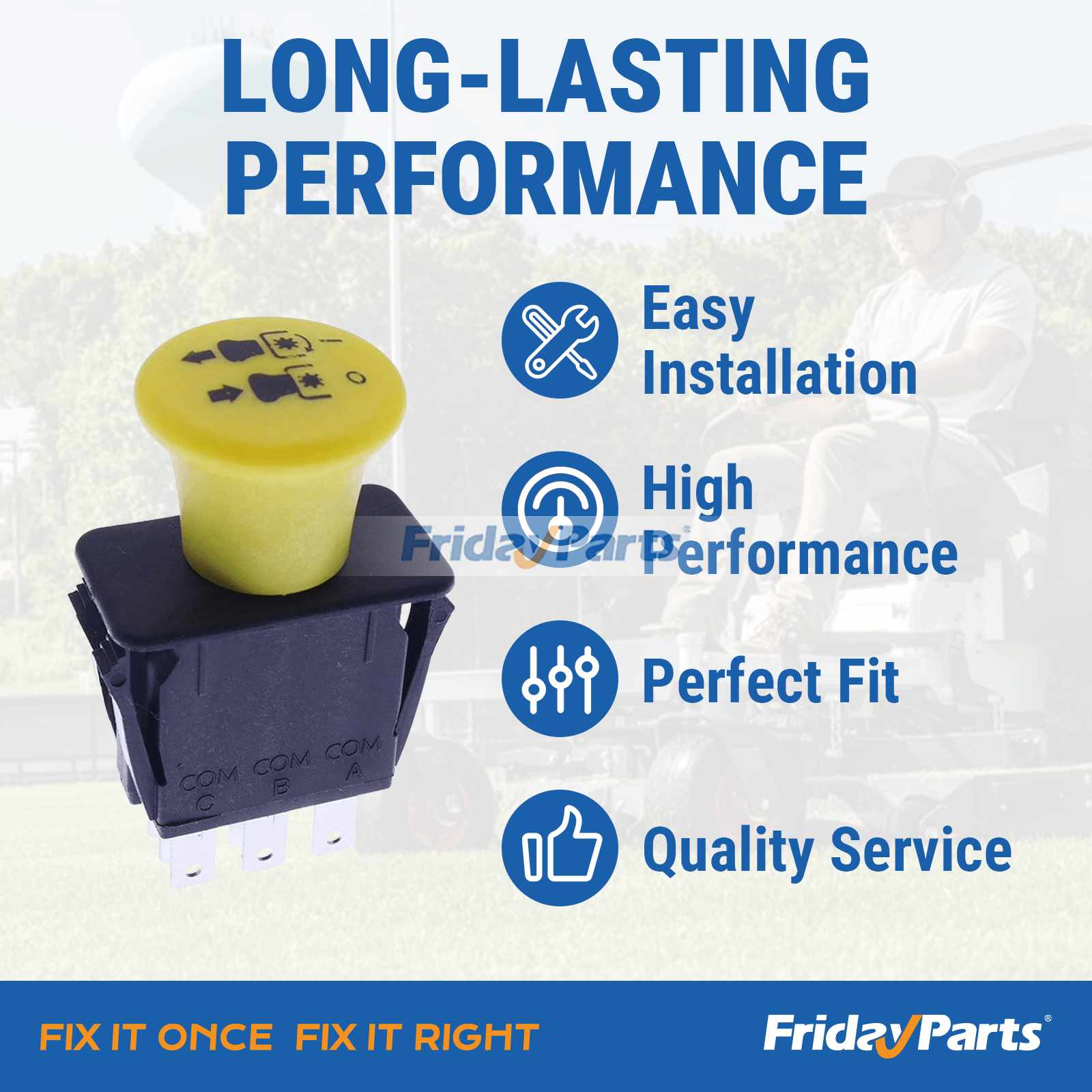 PTO Clutch Switch for Loader