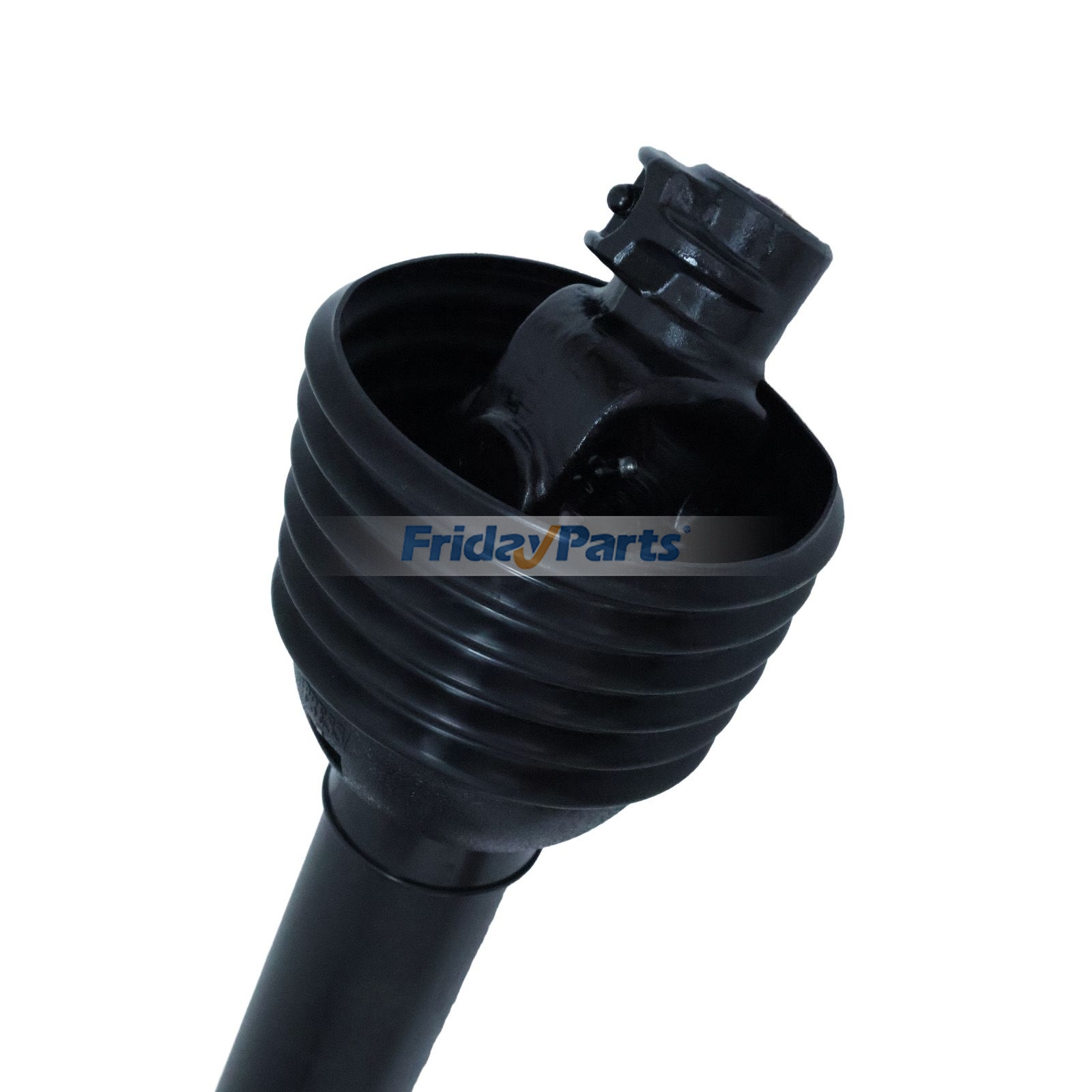 Línea de transmisión de toma de fuerza para tractor con extremo de estrías de 1-3/8 x 6 de 53" a 77" de longitud, serie 4