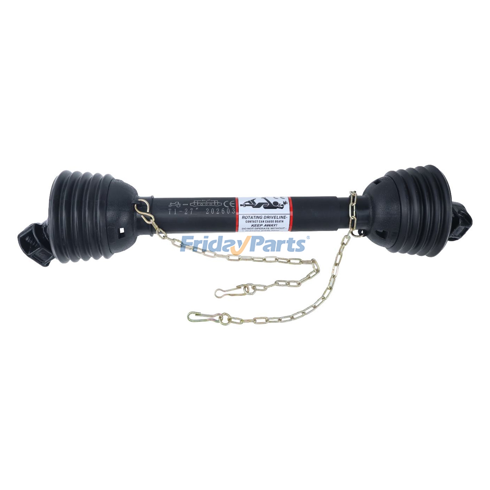 Transmission à prise de force pour tracteur à cannelures 1-3/8x6, longueur 27" - 33" Série 1pourPour AUTRE MARQUE