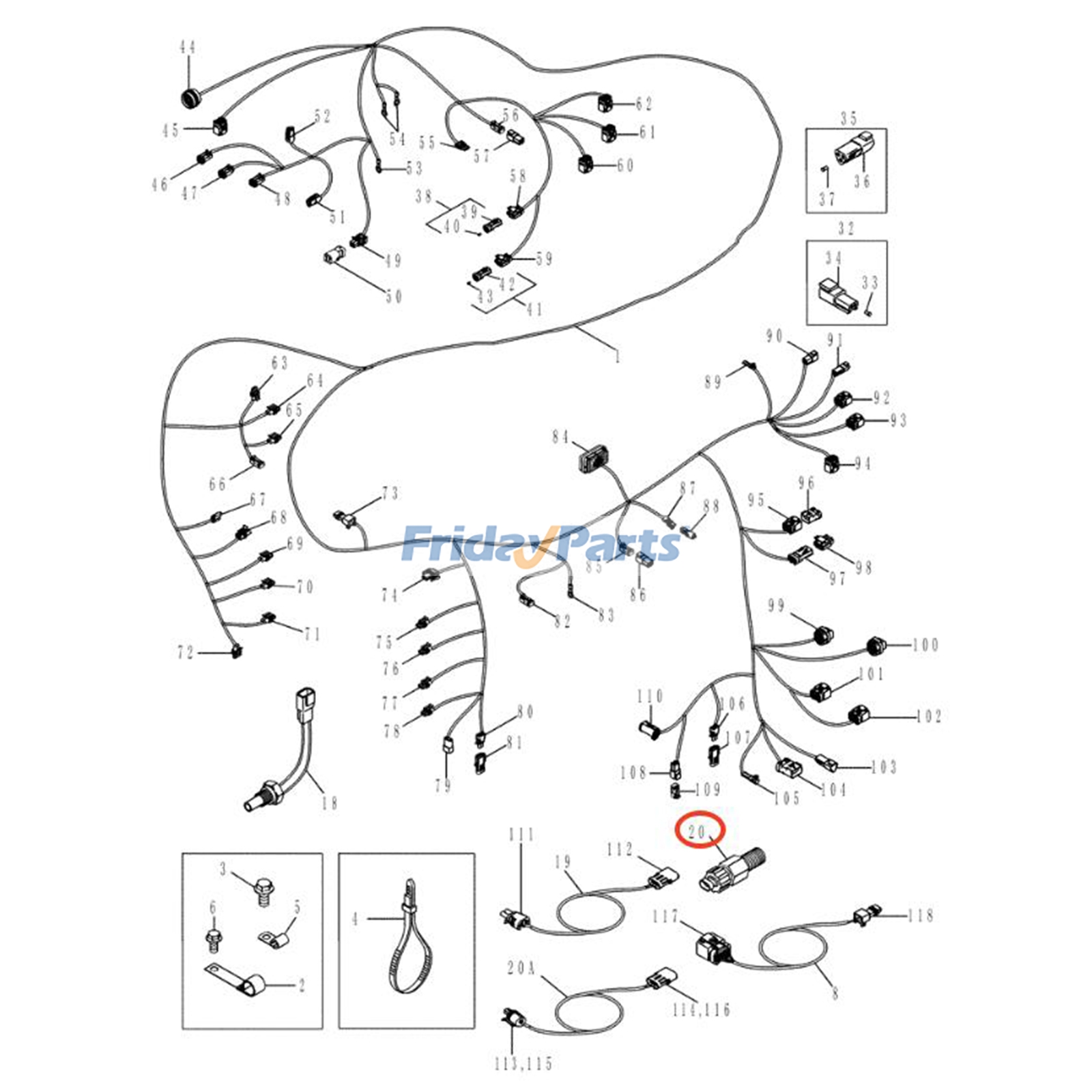 PTO Speed Sensor for Tractor