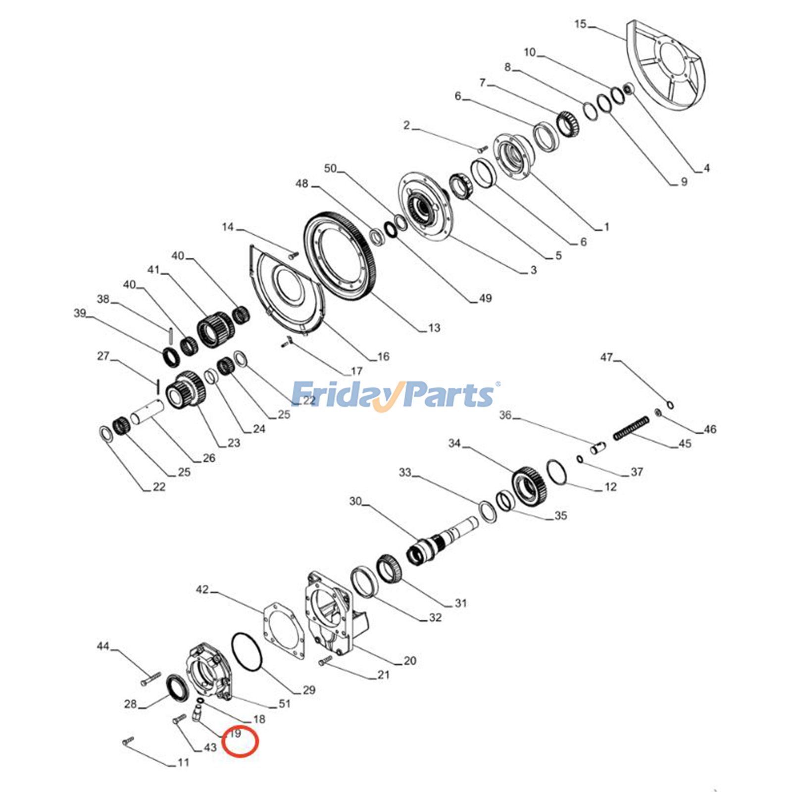 PTO Speed Sensor for Tractor