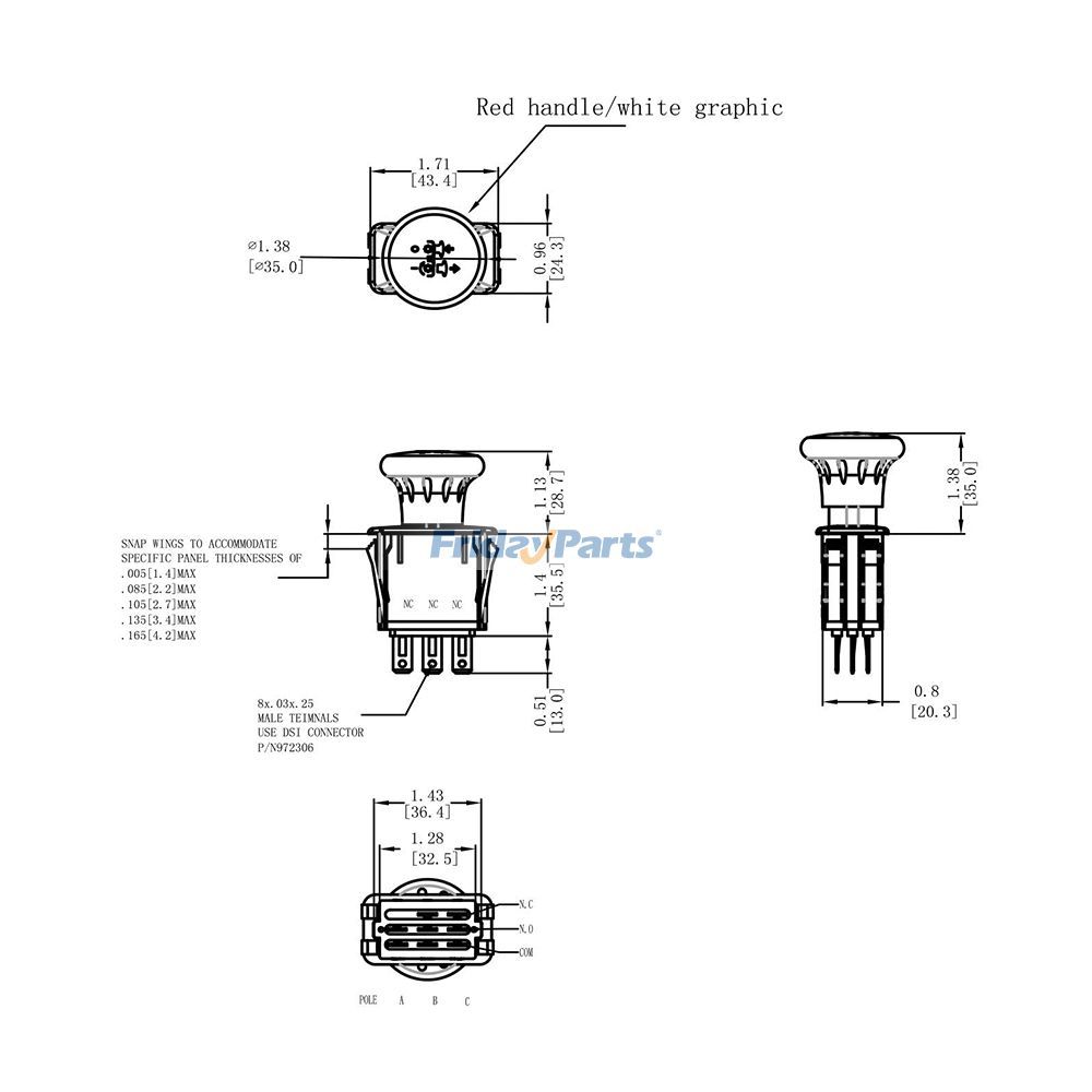 PTO Switch for Craftsman in Stock in China,USA,China Stock