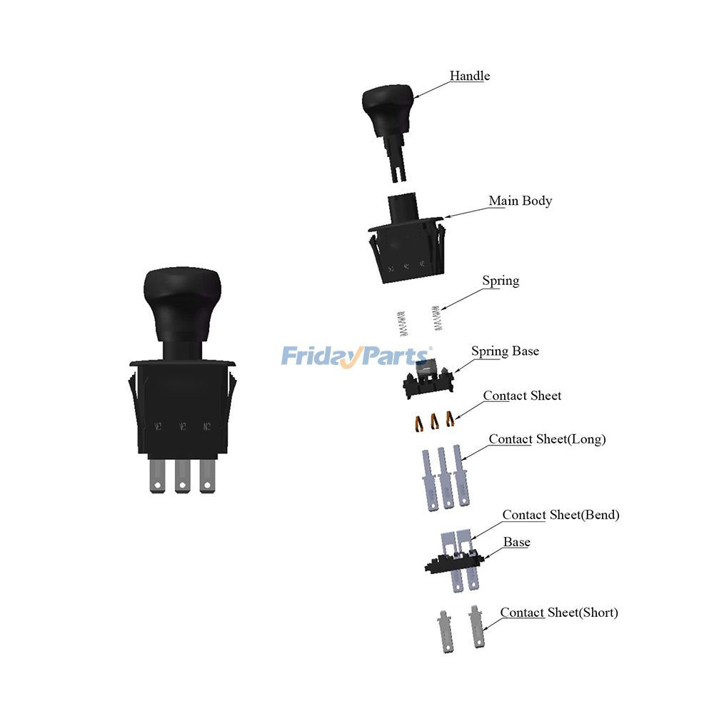 PTO Switch For Troy-Bilt Compactor