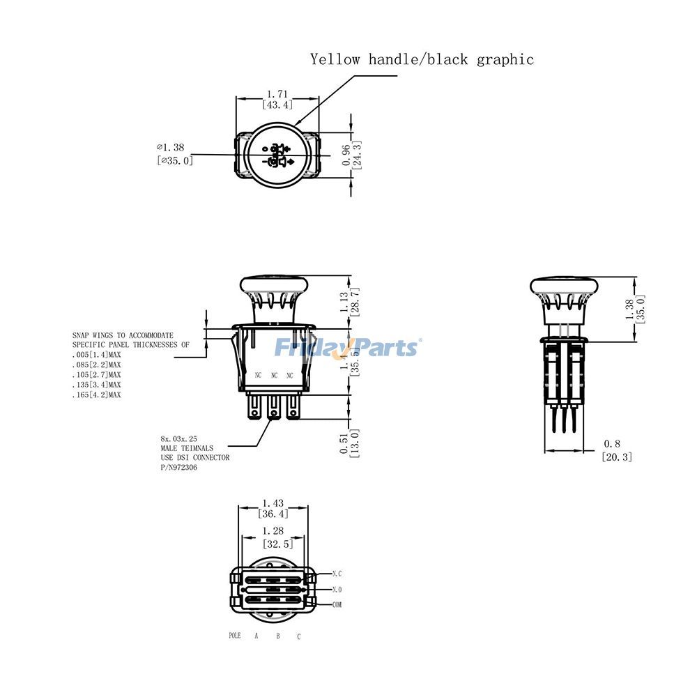 PTO Switch K301162301 for Exmark Next Lazer Z Toro Z Master in Stock in China,USA