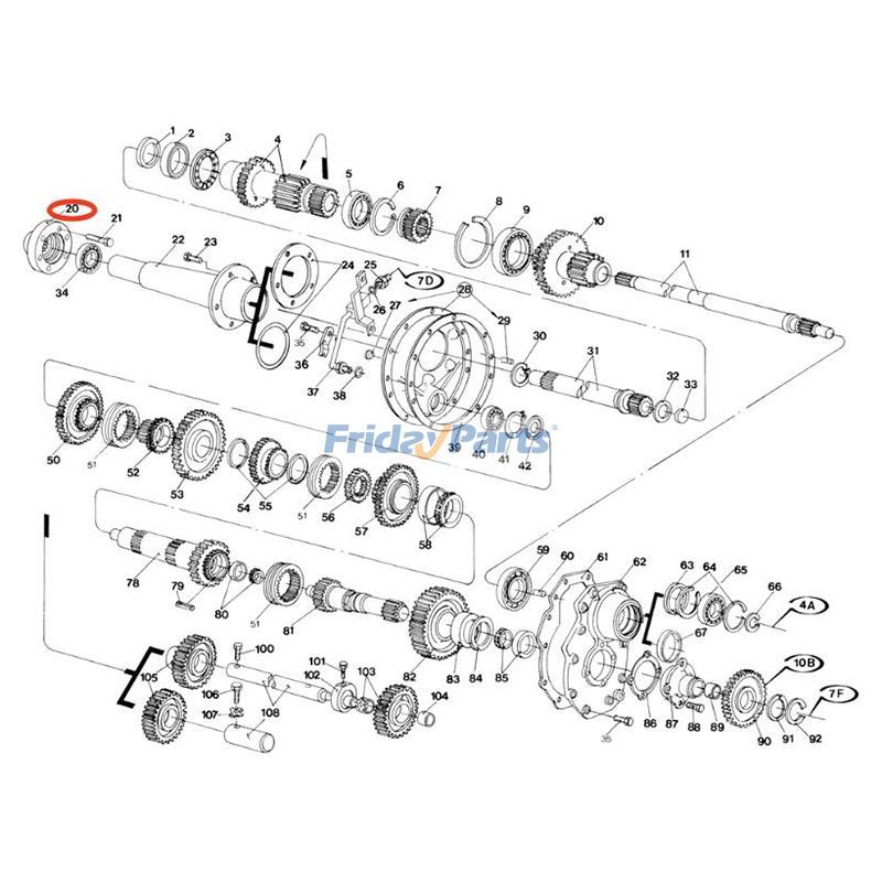 PTO Drive Hub for Tractor