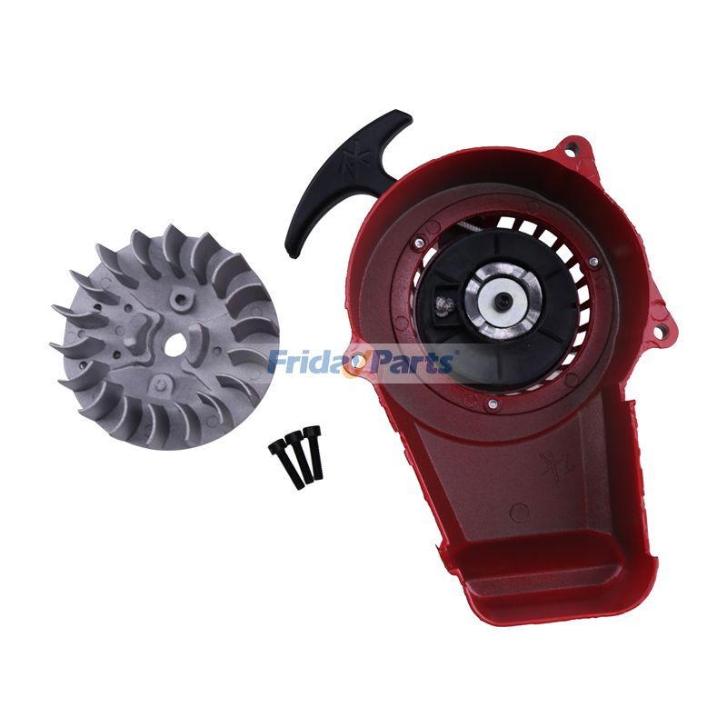 Démarreur à rappel avec volant d'inertie pour Pocket Coolster SSR SX50 Mini Dirt Bike Moto Quad ATV 2 temps pour Moteur 