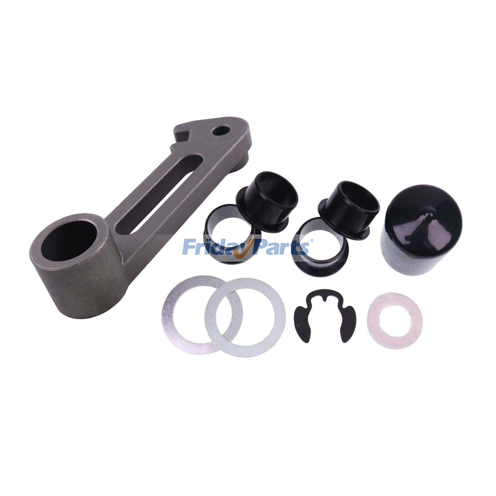 Pulley Idler Arm & Hardware Rebuild Kit M143350 M136635 for John Deere Tractor 180 265 2354 1848HV 2254HV GX255 GX325 LX172 LX186 LX289 S2348 S2554