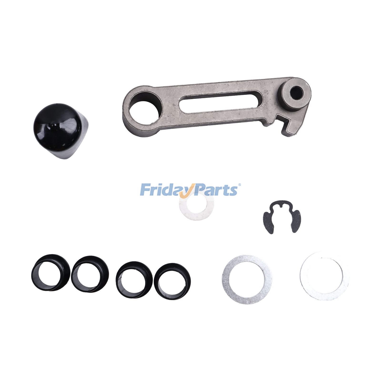 Pulley Idler Arm & Hardware Rebuild Kit M143350 M136635 for John Deere Tractor 180 265 2354 1848HV 2254HV GX255 GX325 LX172 LX186 LX289 S2348 S2554