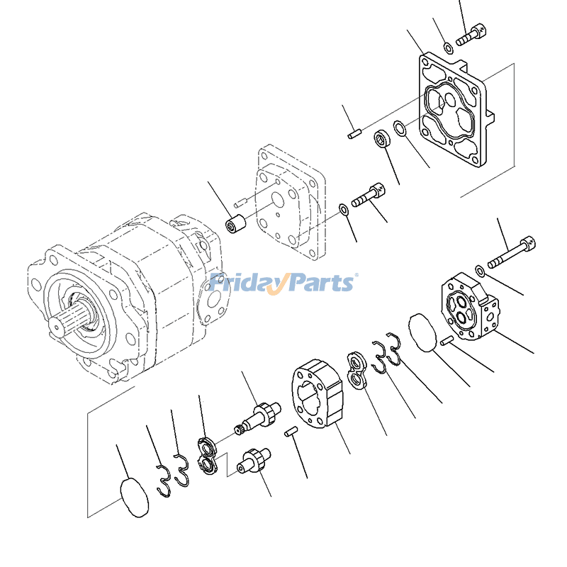 FridayPartsのギアポンプダンプ