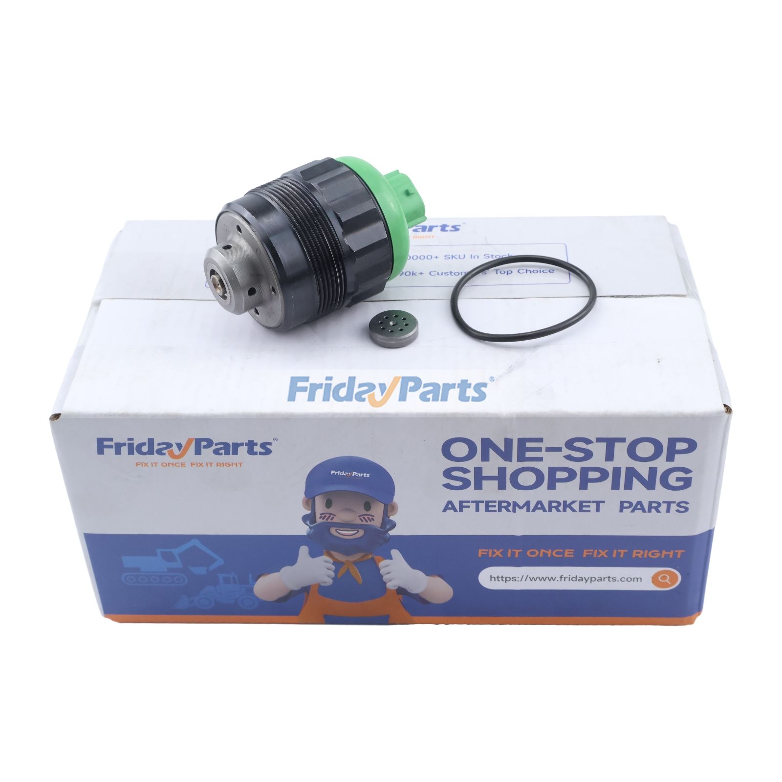 ジョンディアエンジン6081 6125トラクター8520 8220 8120 7400用ポンプソレノイドバルブ