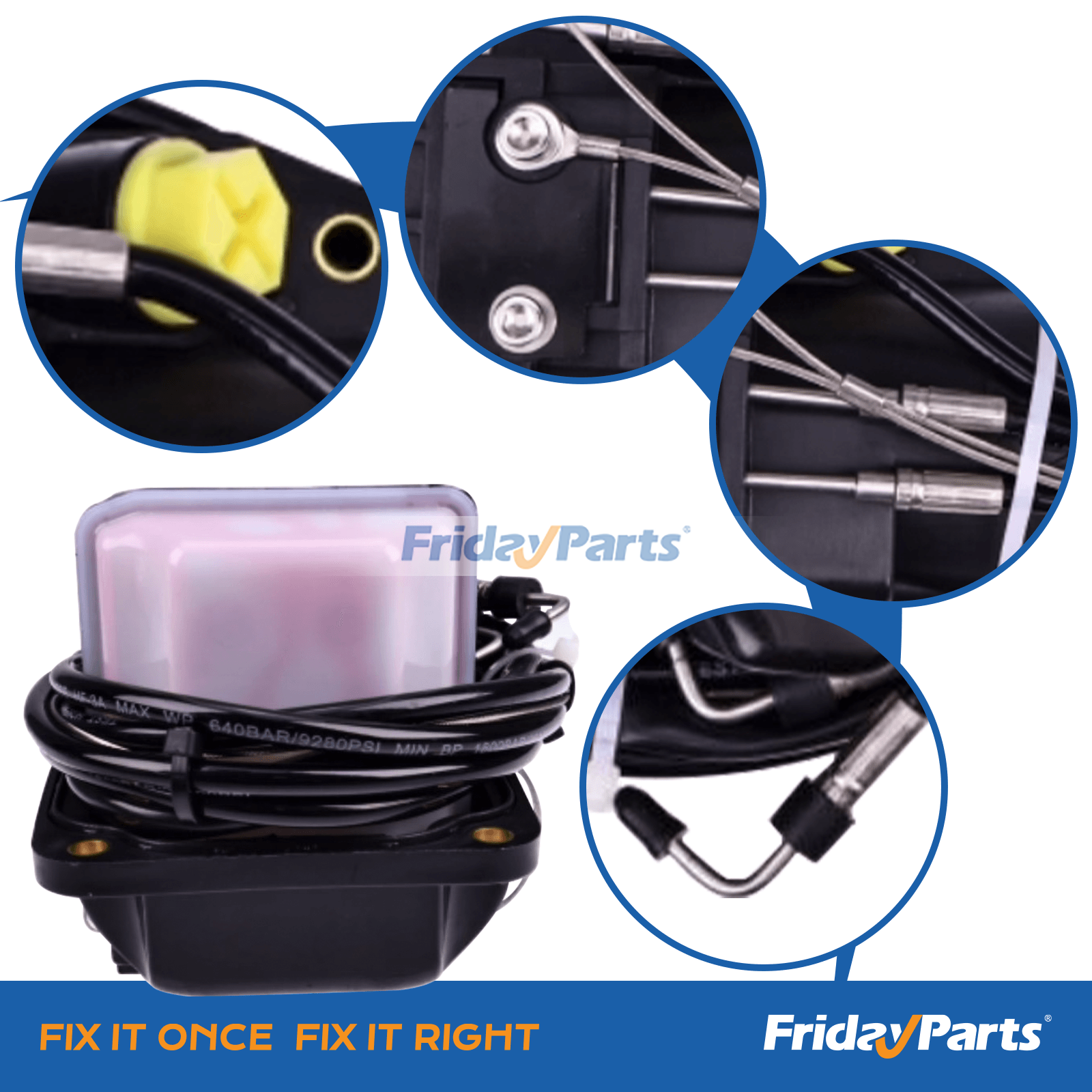 Kit de ajuste de bomba 21573834 21945915 para motor Volvo Penta SX-A DPS-A DPS-B1