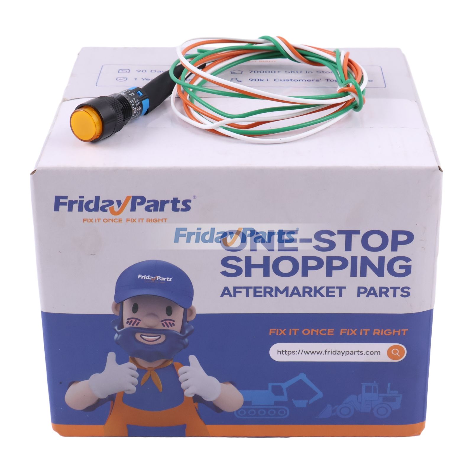 Push Button Switch Assembly 132-7450 for Caterpillar CAT Engine 3054C 3054E C18 C27 C32 Tractor D10T D9T 57H 59N