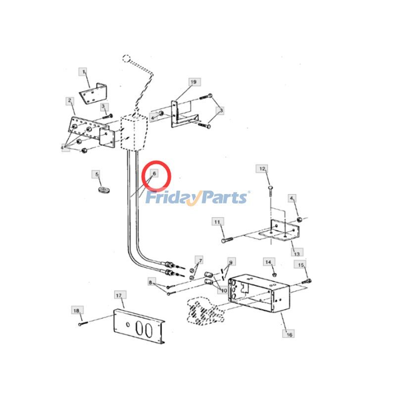 FridayParts Push Pull Cable 810
