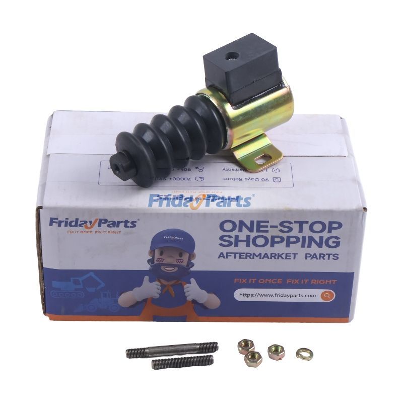 Solénoïde d'arrêt CC 24 V de rechange Murphy RP-2308BH 40700093 Push/Pull pour tracteur de chargeur d'excavatrice