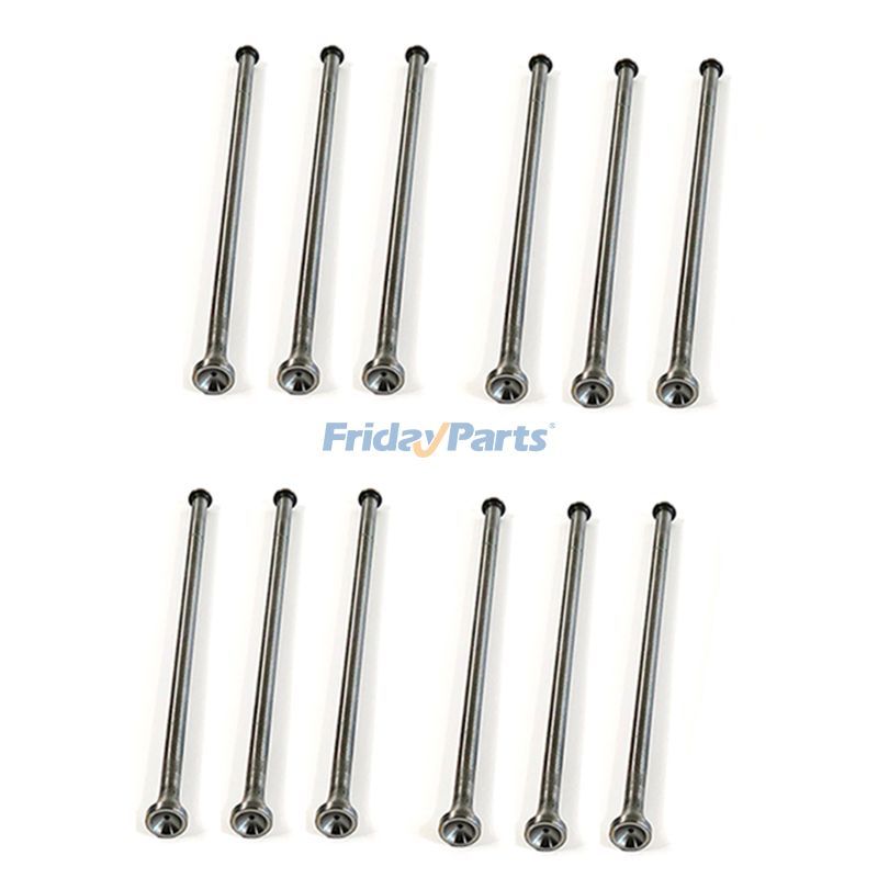 12 PCS Push Rod 278-5126 for Caterpillar CAT C4.4 C6.6 C7.1 Engine D3K D4K D5K D5R D6N 320D 330 416 420 426 428 430 432 434 444 914K 910K 930H 950M 962