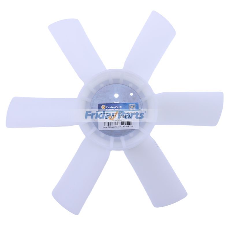 Ventilador de empuje 17371-74110 para motor Kubota D1703 D1503 D1903 V1703 V1903 V2003