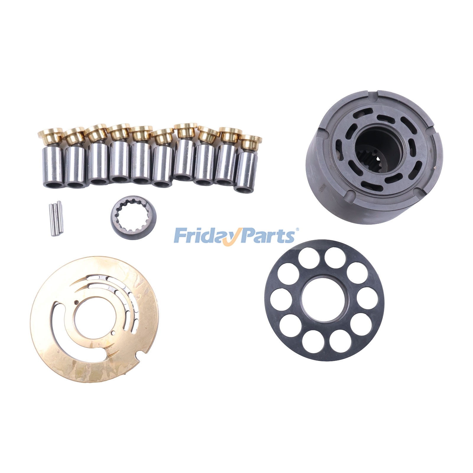 Kit de piezas de reparación de bomba hidráulica PVD-00B-14P para Nachi para Excavadora  FridayParts