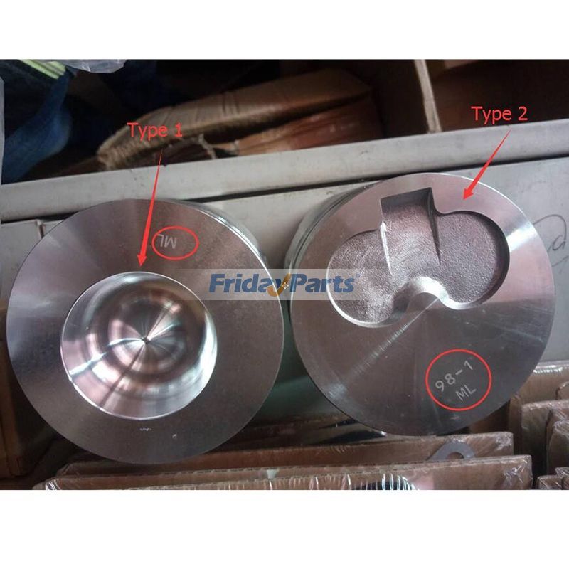 Kit de reconstrucción y reacondicionamiento para motores Komatsu 4D98E 4D98E-3 4D98E-3ZSFB Para KOMATSU