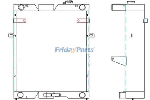 Radiateur de FridayParts