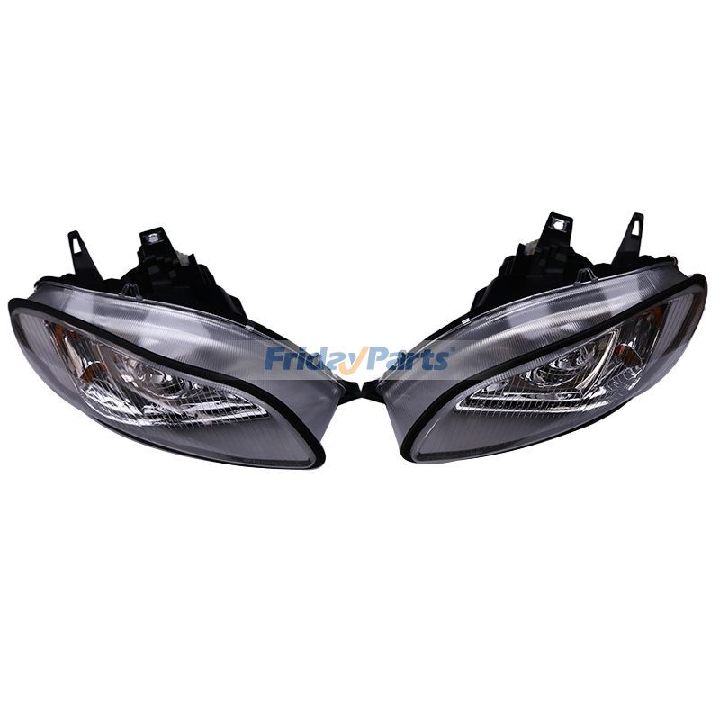 QSC Headlights Assembly Left & Right Pair A06-75732-004 A06-75732-005 for Freightliner M2 100 106 112 02-13