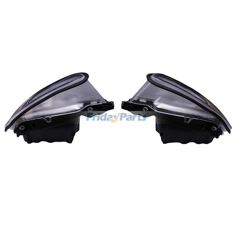  QSC Headlights Assembly Left & Right Pair M2 100 106 112 02-13 For Freightliner