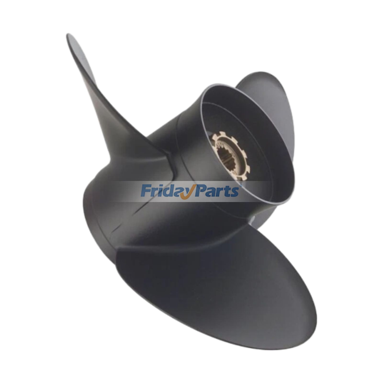 Quicksilver Black Diamond 3-Blade Propeller QA1916X for Johnson Evinrude Honda Mercury Yamaha Suzuki Mercruiser Outboard