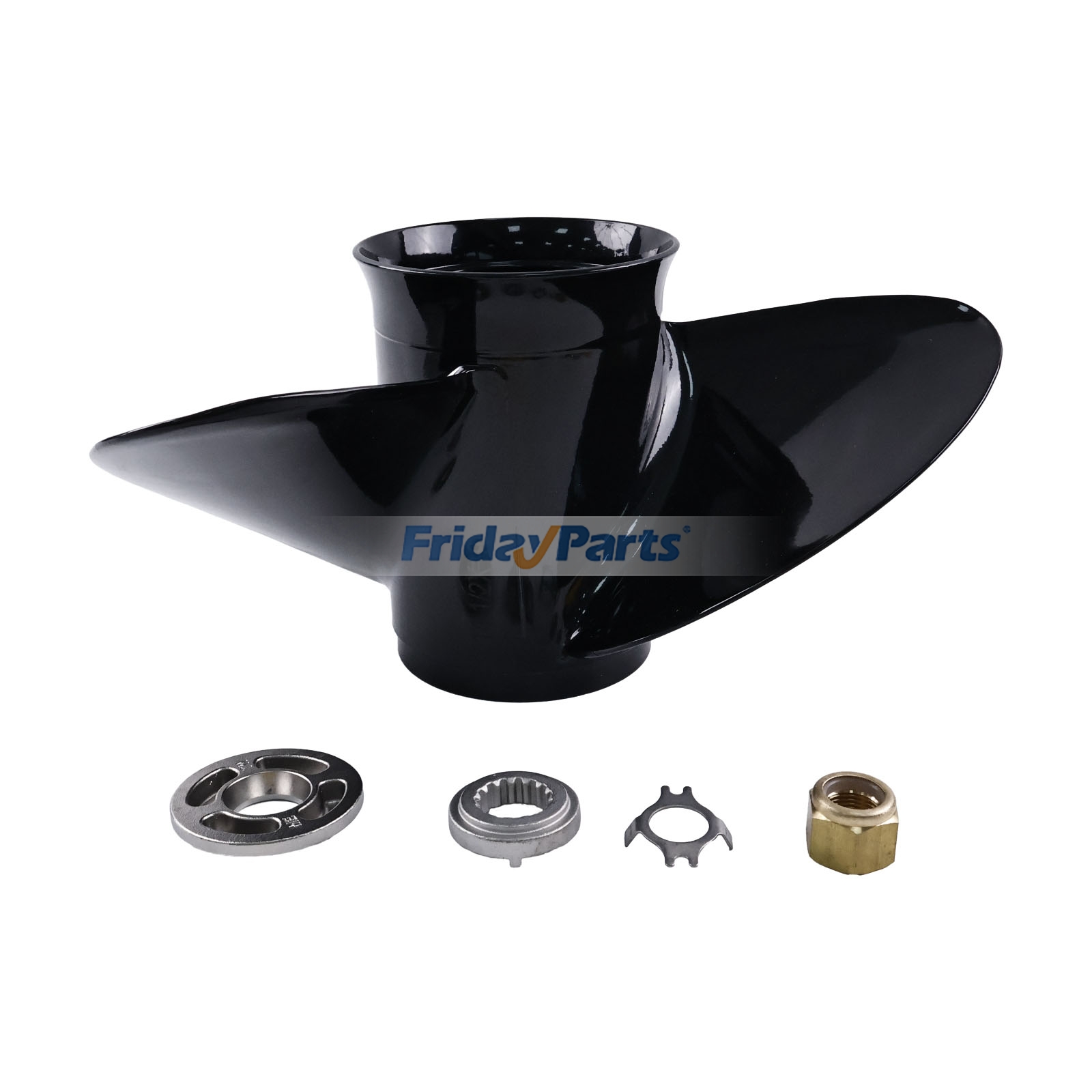Hélice tripale Quicksilver Black Diamondpour Moteur