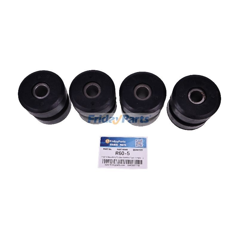 1 Set Mounting Rubber Cushion Feet Bumper for Hyundai Excavator R60 R60-5