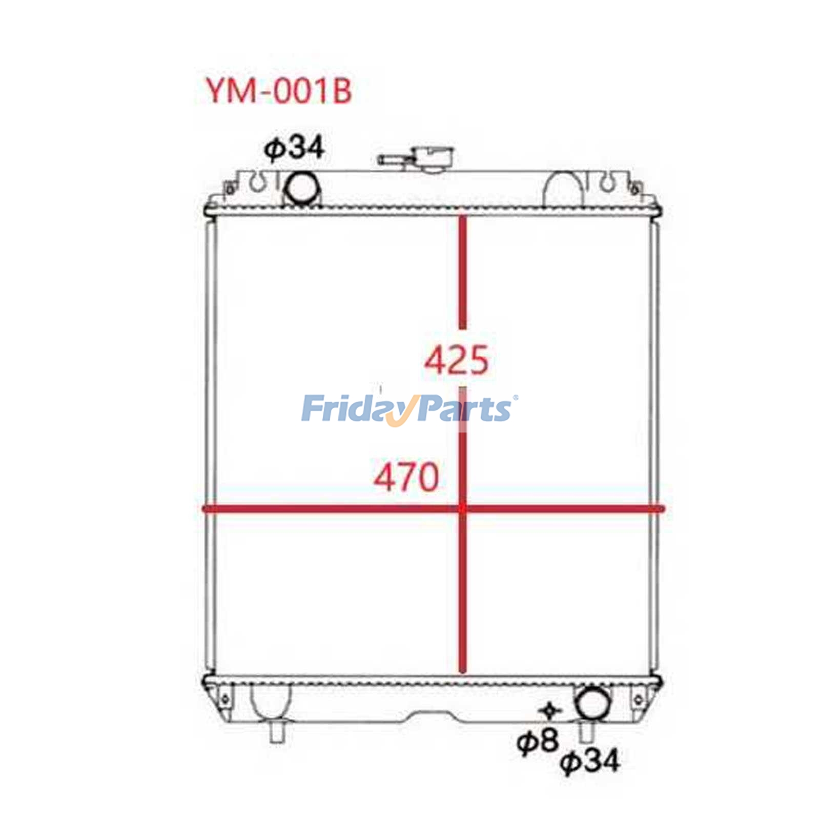 FridayParts Kühler