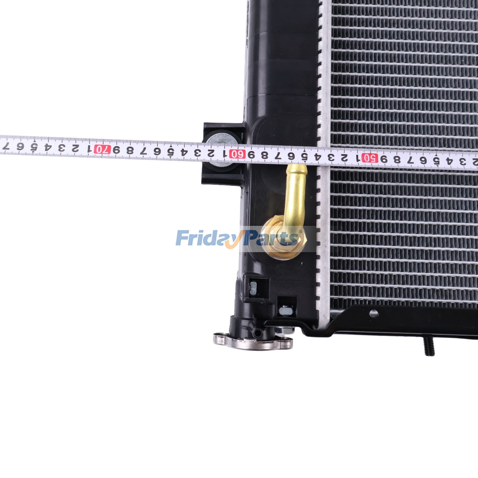 Radiator 16410-13650-71 for Toyota Engine 1DZ 4Y Forklift 02-6FD10 02-6FD14 02-6FD15 02-6FD18 02-6FDA15 02-6FDA18 02-6FDF15 02-6FDF18 for less