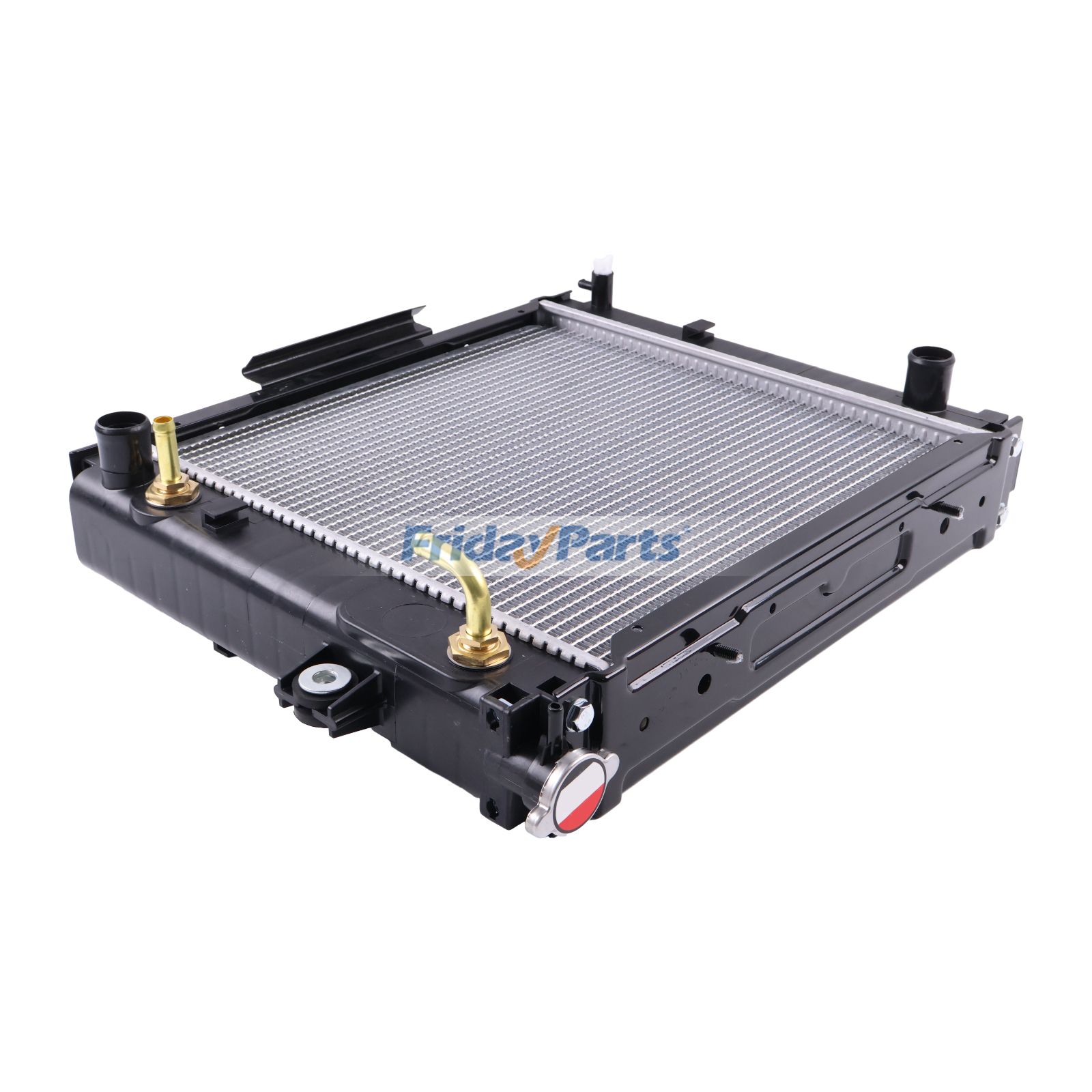 Radiator 16410-13650-71 for Toyota Engine 1DZ 4Y Forklift 02-6FD10 02-6FD14 02-6FD15 02-6FD18 02-6FDA15 02-6FDA18 02-6FDF15 02-6FDF18