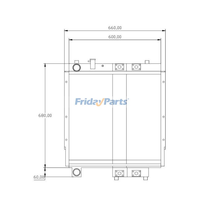 Radiator for Loader