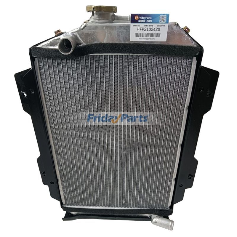 Radiator 20S-03-71110 for Komatsu Excavator PC25-1 PC25R-1 PC30-7 PC30R-7