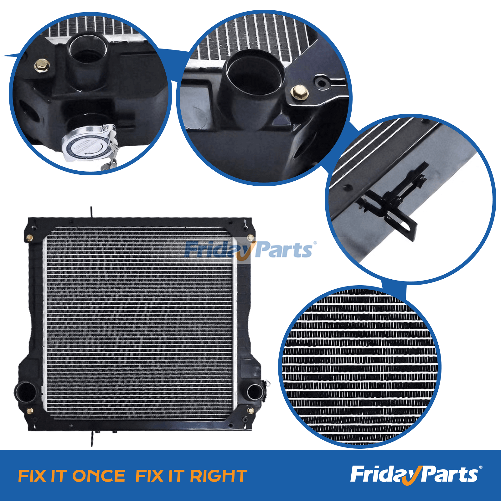 Radiator 234876A2 239739A2 239739A1 for CASE 4391 P85 PX70 PX85 RP110 RP65 RP85 RPZ65 RPZ85 Engine 570MXT 580M 580SM 580L 580SL 590L 590SL 585G 586G 588G