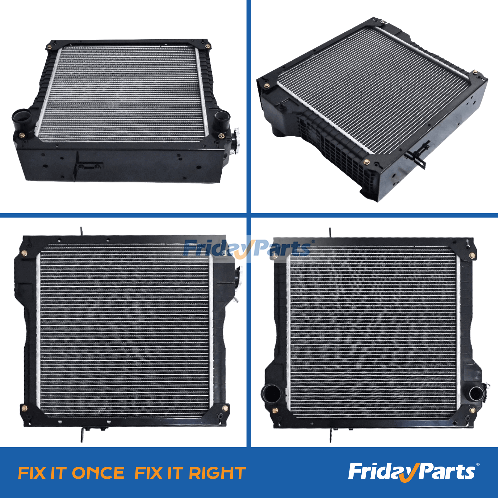 Radiator 234876A2 239739A2 239739A1 for CASE 4391 P85 PX70 PX85 RP110 RP65 RP85 RPZ65 RPZ85 Engine 570MXT 580M 580SM 580L 580SL 590L 590SL 585G 586G 588G