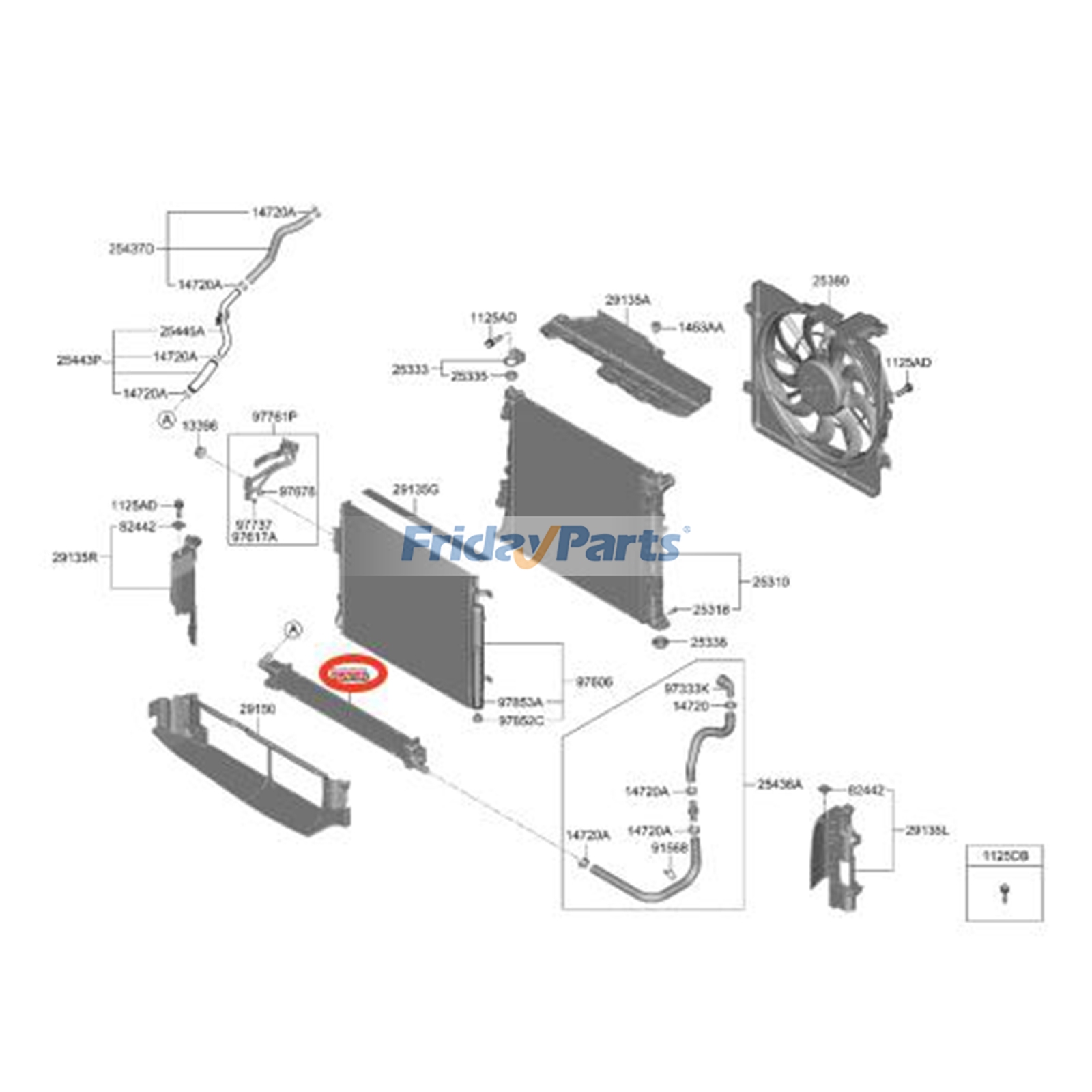 Achetez Radiateur chez FridayParts