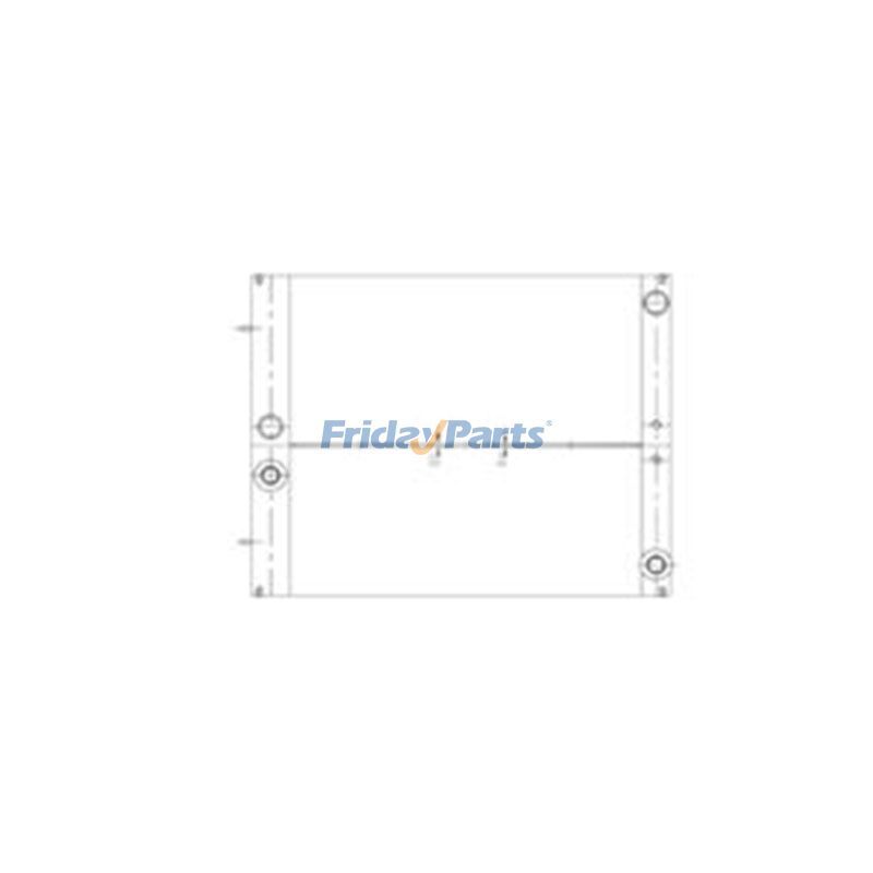 Radiator for Excavator,Telehandler