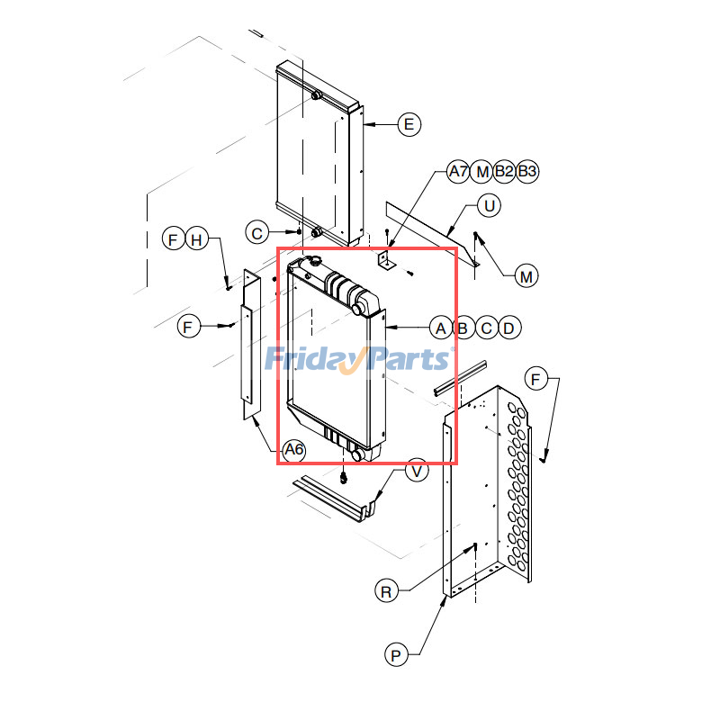 Radiator for Air Compressor