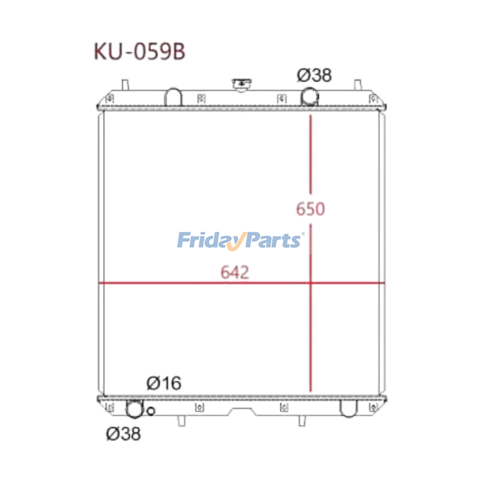 FridayParts Kühler