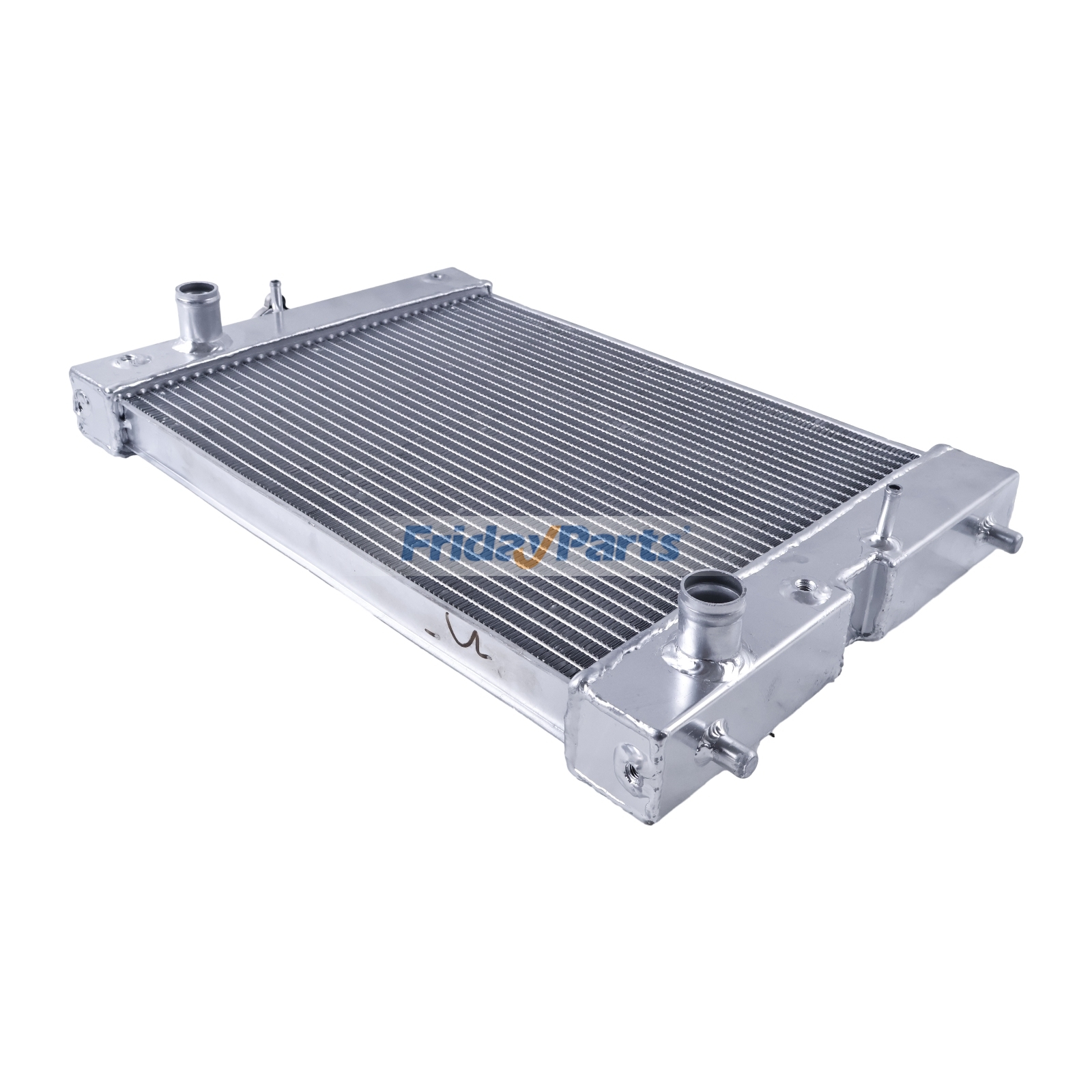 Radiador del tanque de agua 4440024 para excavadora Hitachi EX17U EX17UNA EX20UR-3 ZX16 ZX18 ZX20UR ZX25 John Deere 17ZTS