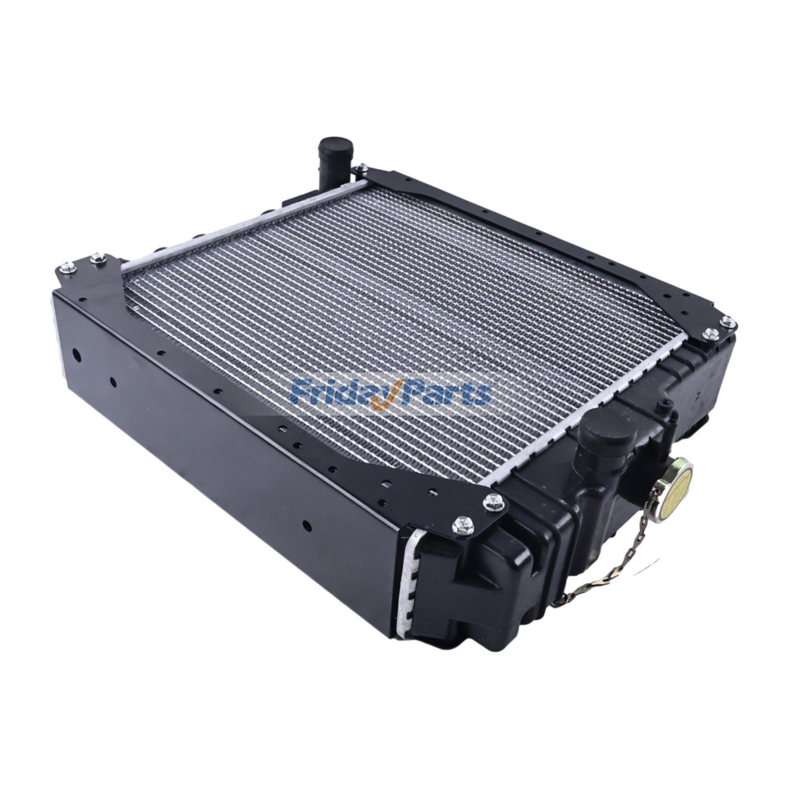 Water Tank Radiator 5172925 5172926 5172928 for New Holland TN75D TN75F TN75S TK76 TK90A CASE JX1060C JX1070C JX55 JX65 JX75 JX85 JX95 With Side Panels