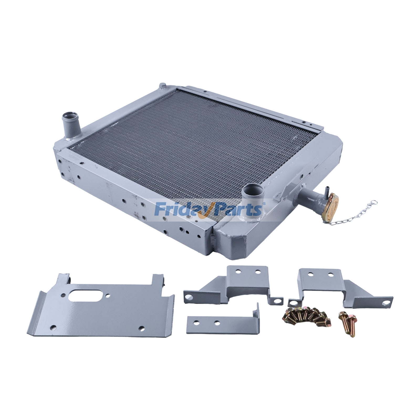 Radiator 539567R1 for International Tractor 574 674 2500A