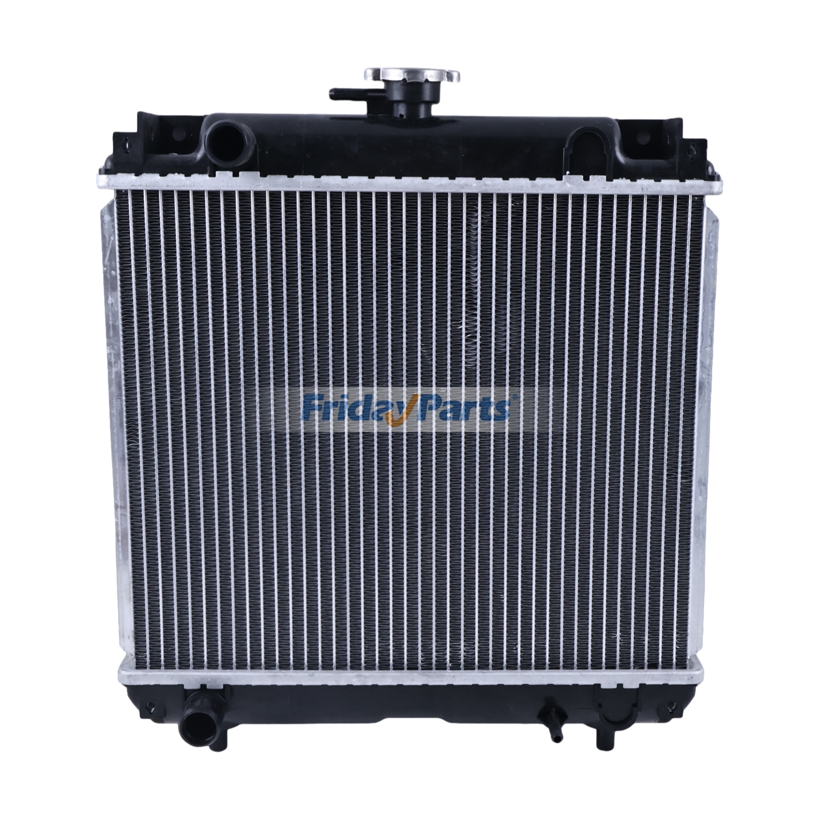 Radiateur 6C040-58520 H6C00-58500 6C040-58522 pour tracteurs Kubota B1700D, B1700E, B1700HSD, B1700HSE, B2100D, B2100E, B2100HSD, B2100HSE, B2400D, B2400E, B2400HSD et B2400HSE