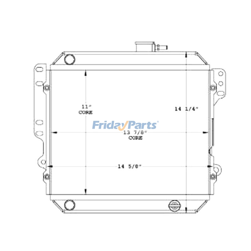 Radiateurpour Véhicule Utilitaire