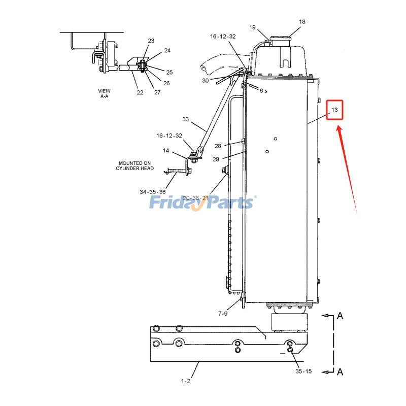Radiator for Engine