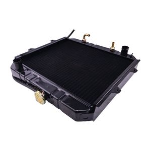 Radiador de tanque de agua 91601-14200 para motor Mitsubishi S4S 4G63 4G64 Carretilla elevadora FD30-35K FG30-35K FC30-35K FD30F14C FD35KAF14C FG30F14C FG30KAF13E FG35KAF13E